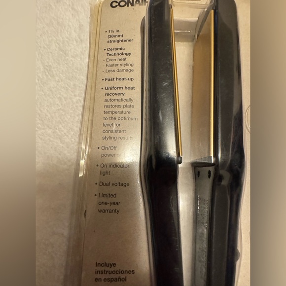Conair 1 1/2In Straightener - Picture 2 of 5